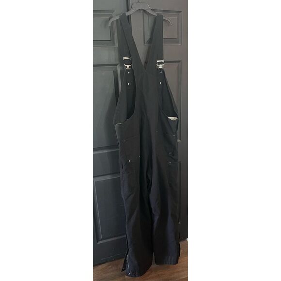 Carhartt Men's Loose Fit Washed Duck Insulated Bib Overall - Picture 4 of 8